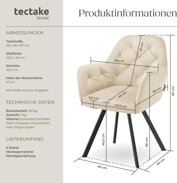 Produktbild tectake Lucia