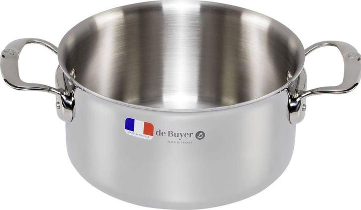 Actual product image de Buyer Affinity (20 cm, Casserole + Stewpot, Stainless steel)