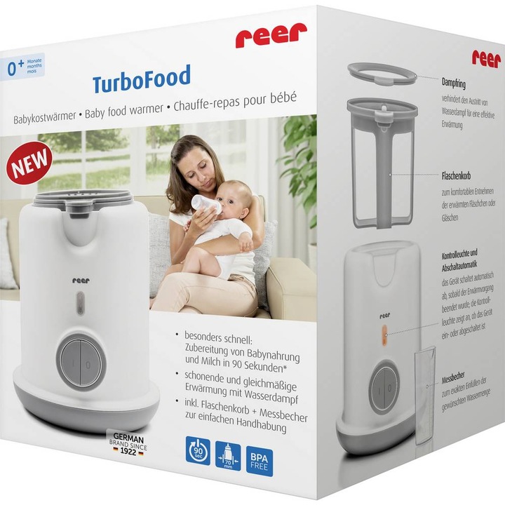 Image du produit Reer Chauffe-biberon TurboFood