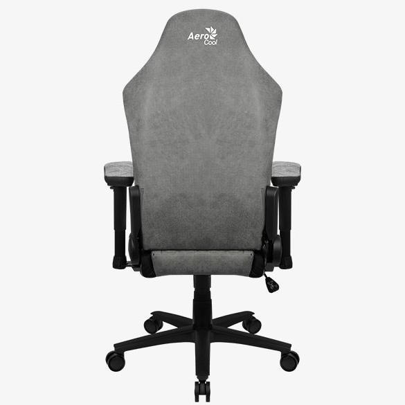 Produktbild AeroCool Fotel CROWN AeroSuede Stone Grey