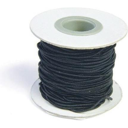 Toymax Elastiksnor 1,2mm x 25m sort