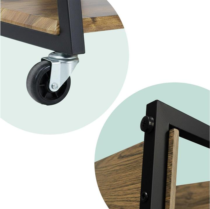 Produktbild Relaxdays Hifi Rack mit 4 Ablagen (61 x 52 x 78 cm)