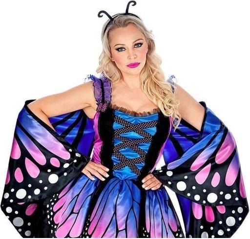 Produktbild Widmann SCHMETTERLING (Kleid mit Tutu, Flügel, Antennen), XS (XS)
