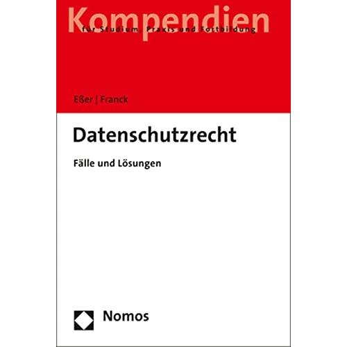 Datenschutzrecht, Fachbücher von Lorenz Franck, Martin Esser