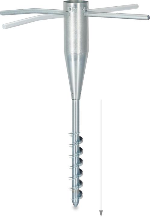 Actual product image Relaxdays Bodenhülse