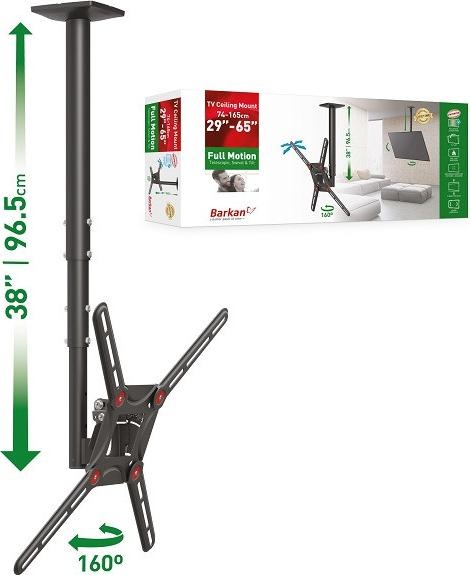 Productafbeelding Barkan Plafondbeugel (Plafond, 65", 40 kg)