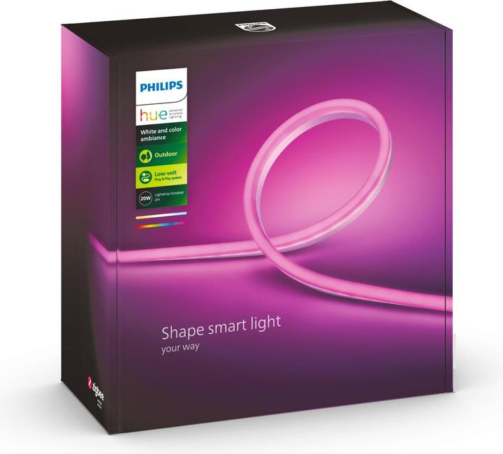 Immagine prodotto Philips Hue Outdoor Lightstrip (RGBW, 500 cm, Esterno)