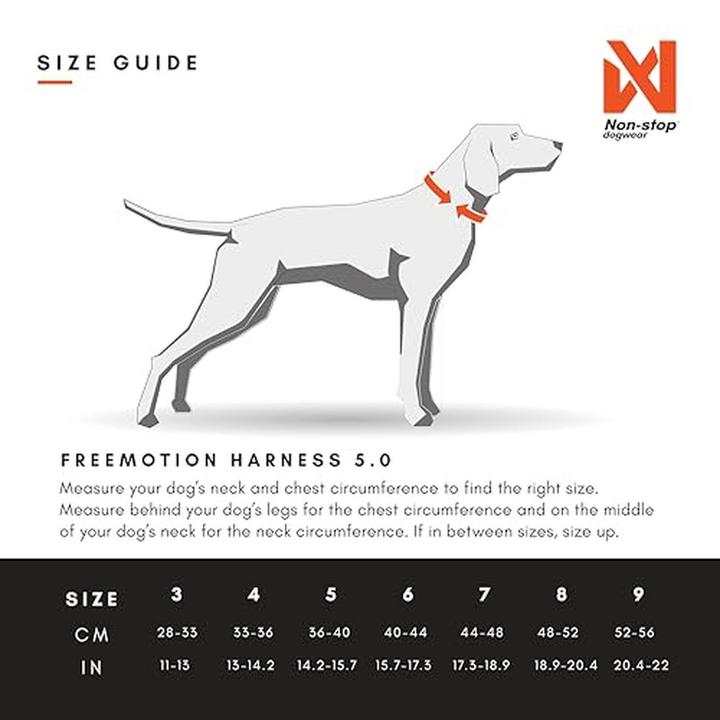 Image du produit Non-Stop Dogwear Harnais Freemotion 5.0 (5, S, Chien)