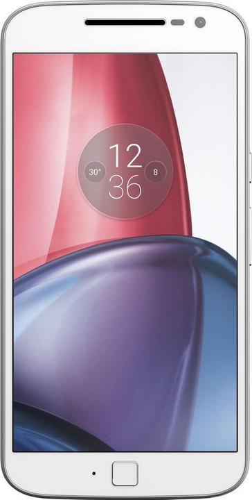 Actual product image Motorola Moto G4 Plus (16 GB, White, 5.50", Dual SIM + SD, 4G)