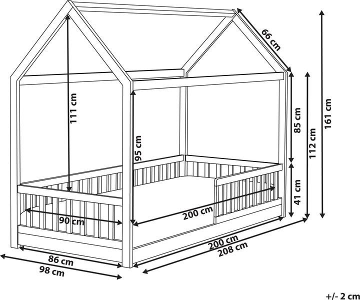 Produktbild Beliani Cossaye (90 x 200 cm)
