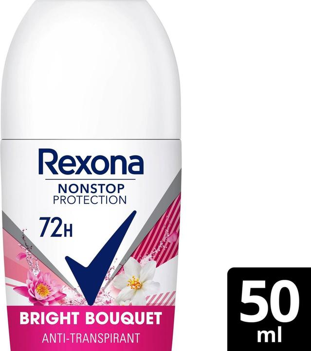 Immagine prodotto Rexona Rotolo Deo Nonstop, Bouquet Luminoso (Roll-on, Stick, 50 ml)
