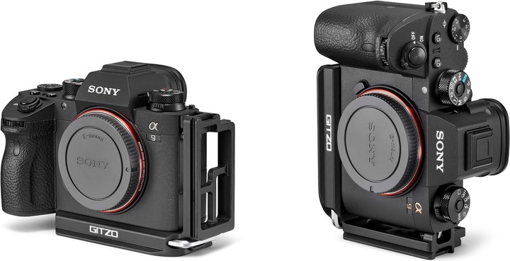 Actual product image Gitzo L-Bracket for Sony a 7R III and 9 camera (L-rail)
