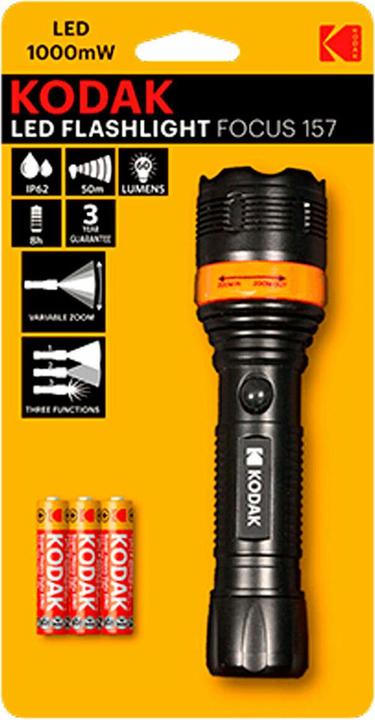 Immagine prodotto Kodak LED Focus 157 incl. 3xAAA (60 lm)
