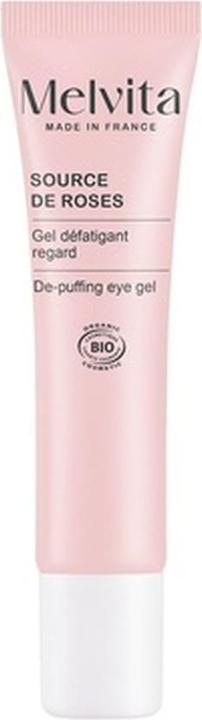 Melvita Source de Roses Belebendes Augengel (Augenpflege Gel, 15 ml, Tag + Nacht)