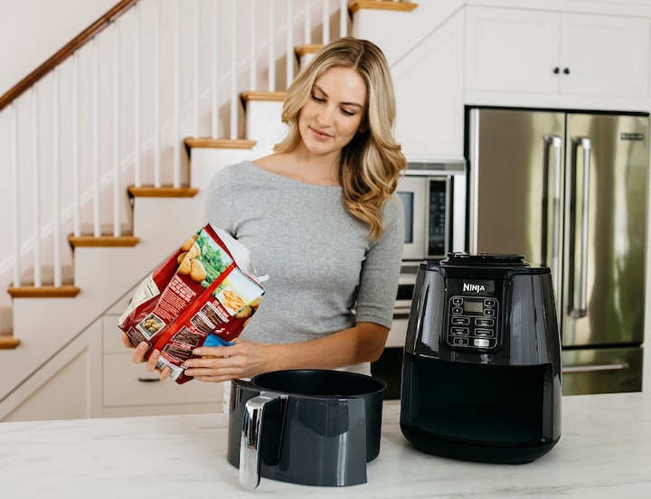 Actual product image Ninja AF100EU Hot Air Deep Fryer