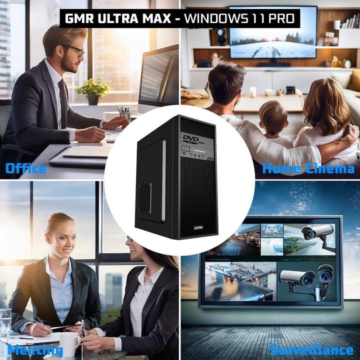 Produktbild GMR Ultra Max i7 Office PC mit 32 GB RAM, 1000 GB SSD, Windows 11 Pro, WiFi, Bluetooth (1000 GB, 32 GB)