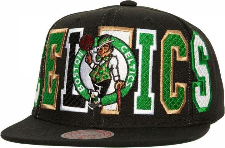 Actual product image Mitchell & Ness Boston Celtics Varsity Bust Snapback-Kappe