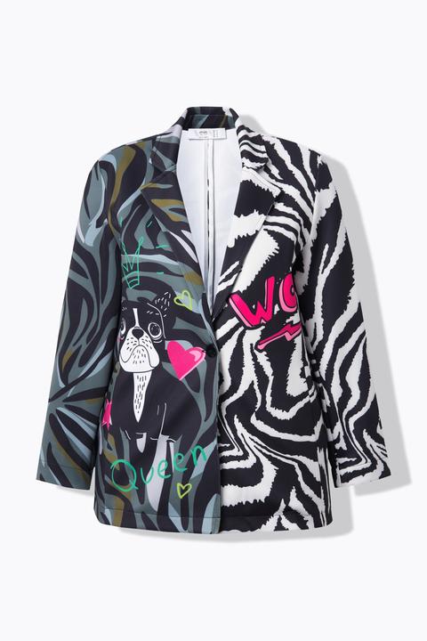 Actual product image Angel of Style Blazer, Scuba, Basic Fit, Mustermix (48)