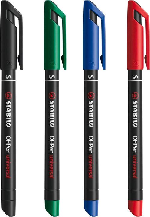 Produktbild STABILO OHPen universal Folienstift permanent (4x)