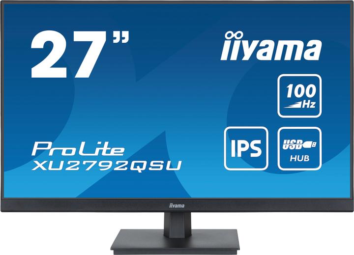 Image du produit iiyama XU2792QSU-B6/27" Business WQHD (2560 x 1440 pixels, 27")