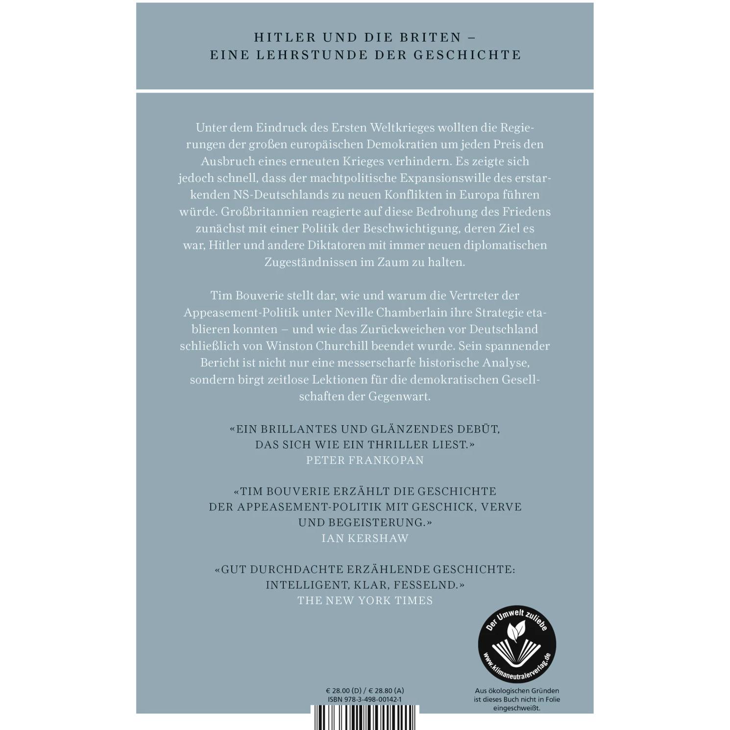 Mit Hitler reden, Sachbücher von Tim Bouverie