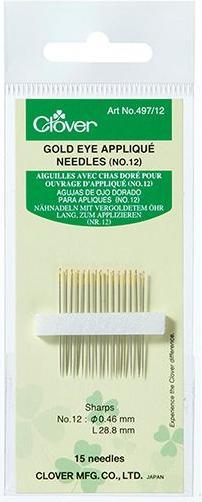 Actual product image Clover Sewing needle 2.88 cm 0.46 mm