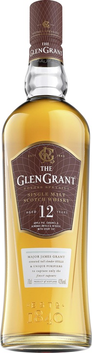 Produktbild Glen Grant Single Malt (Single Malt, Scotch Whisky, 1 x 70 cl)