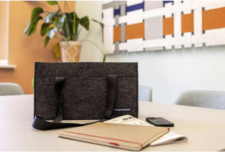 Immagine prodotto Magnetoplan Cartella 11126 45 cm x 25 cm x 15 cm Grigio Maniglia disponibile: Sì