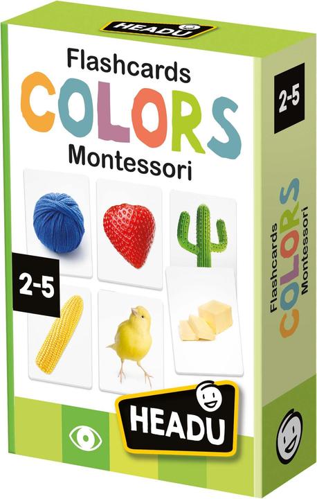 Produktbild Headu-Lernkarten erkennen Farben (Deutsch, Französisch, Italienisch, Englisch)