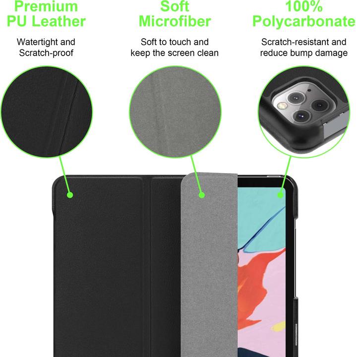 Image du produit Cadorabo Tablet Book (MIT Wake Up) Housse (iPad Pro 11 2020 (2. Gen))
