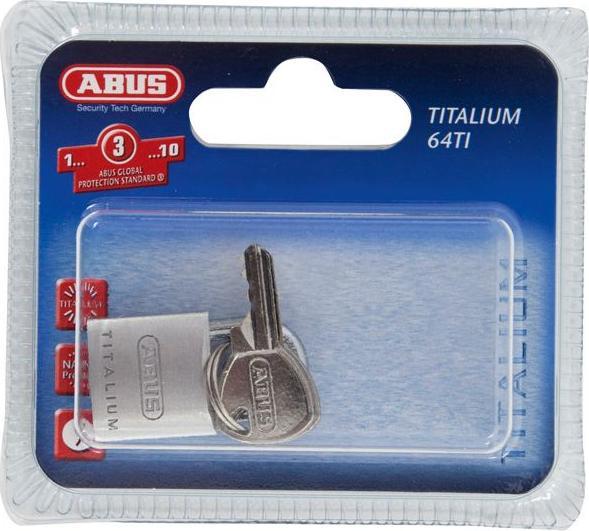Actual product image Abus Padlock 64TI / 20 SB