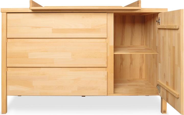 Produktbild Pinolino Kinderzimmer-Set „Enno” extrabreit, 2-tlg. (Wickelkommode, Babybett)