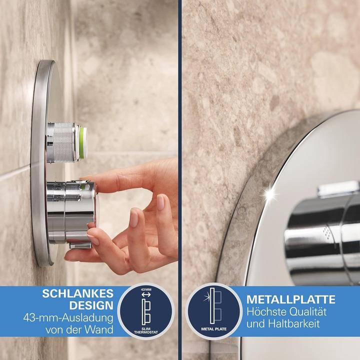 Actual product image Grohe Precision SmartControl Unterputz Duschsystem mit Vitalio SmartActive 310 (2 Strahlarten) und Vitalio