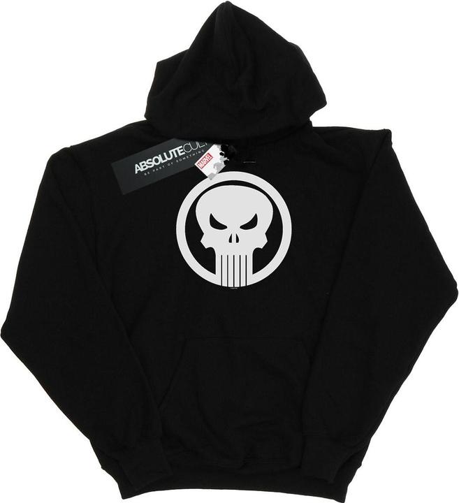 Immagine prodotto The Punisher Skull Circle Felpa con Cappuccio Ragazzi (140, 146)