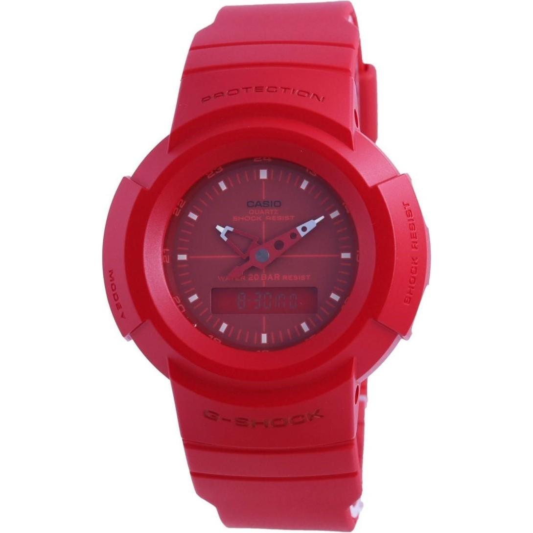 Casio Rosso Orologio Da Polso, G-Shock Standard Analogico Digitale Automatico, (Orologio Da Polso Analogico, Orologio Digitale, Orologio Sportivo, 48 Mm)