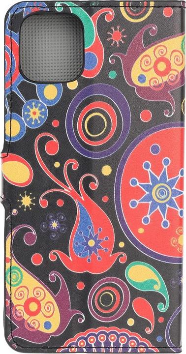 Actual product image Cover-Discount iPhone 12 / 12 Pro - Leather Case Paisley (Apple iPhone 12, Apple iPhone 12 Pro)