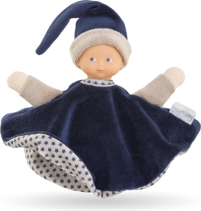 Productafbeelding Corolle Tidoudou – Marineblaues Kuscheltuch, 17 cm