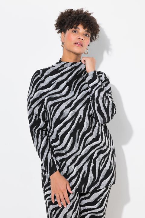 Produktbild Miamoda Pullover, Zebra, Stehkragen, Langarm (46)