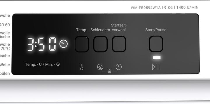 Image du produit Daewoo WM-FB9594W1A-DE (9 kg, Gauche)