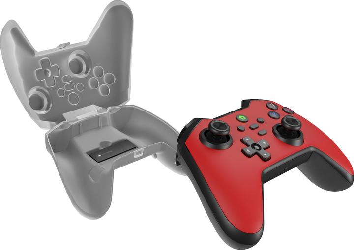 Actual product image Genesis Gamepad MANGAN 400 wired red/black (Android, iOS, Mac, PC, Switch)