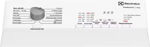 Actual product image Electrolux EWQ6412B (6 kg, Upwards)