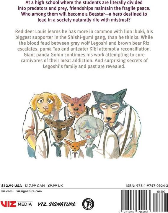 Produktbild BEASTARS, Vol. 10 (Englisch, Paru Itagaki, 2021)