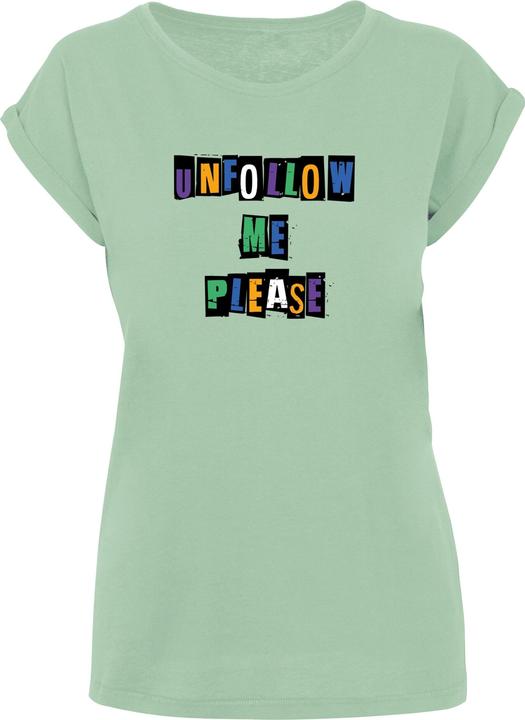 Merchcode Ladies Please X Extended Shoulder Tee - 111659 (M)