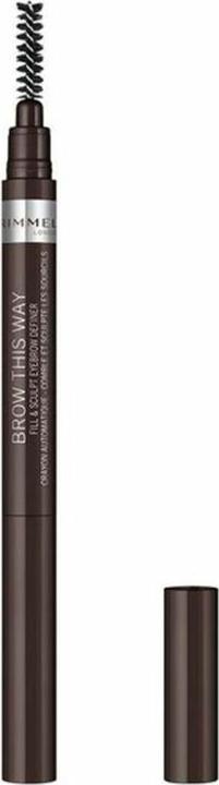 Actual product image Rimmel London Brow This Way Fill & Sculpt (Soft Black)