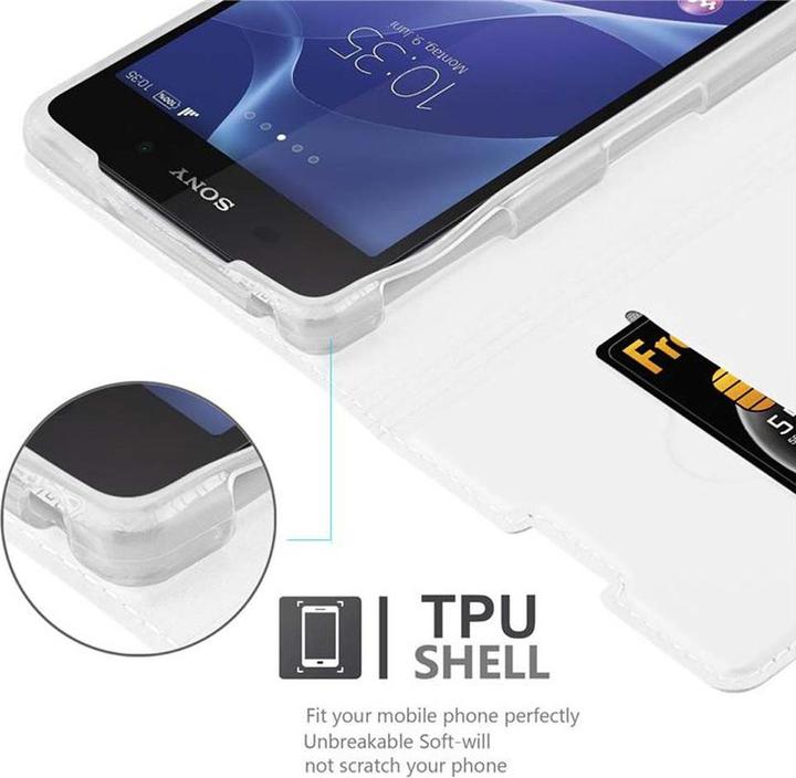 Actual product image Cadorabo Book Classy Style Cover (Sony Xperia Z2)