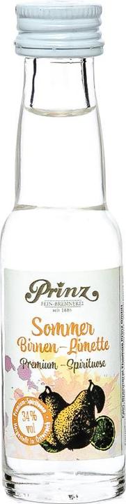 Produktbild Prinz Sommer Birnen-Limette-Schnaps Mini