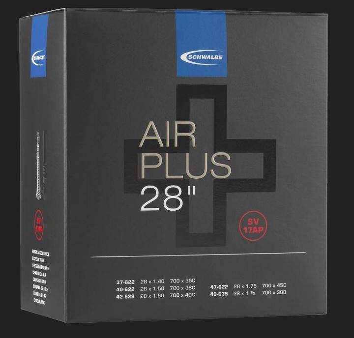 Productafbeelding Schwalbe Slang AIR+ SV17AP (Presta (SV), 28", 40 mm)