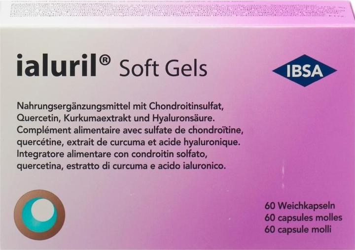 Actual product image IBSA Ialuril Soft Gels (60 Piece, Capsules, 85 g)