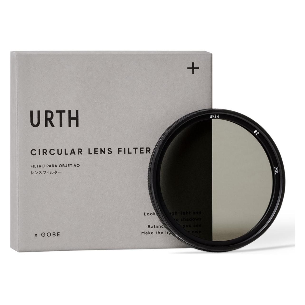 Urth 82mm ND2 32 (1 5 Stop) Variable Nd Lens Filter (Plus+) (82 mm, Nd- / Graufilter, 82 mm), Objektivfilter, Grau