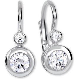 Brilio, Ohrringe, Silver - Silver earrings with crystals 436001 00330 04